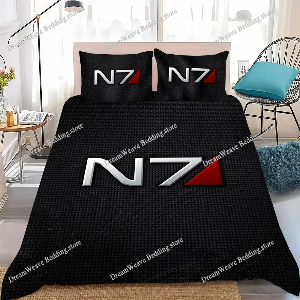 Bedding Decor M-Mass Effect N-N7 Duvet Cover Set Home Style Bedding Soft Laundry Cotton Bed  Student Dormitory GiftFQH