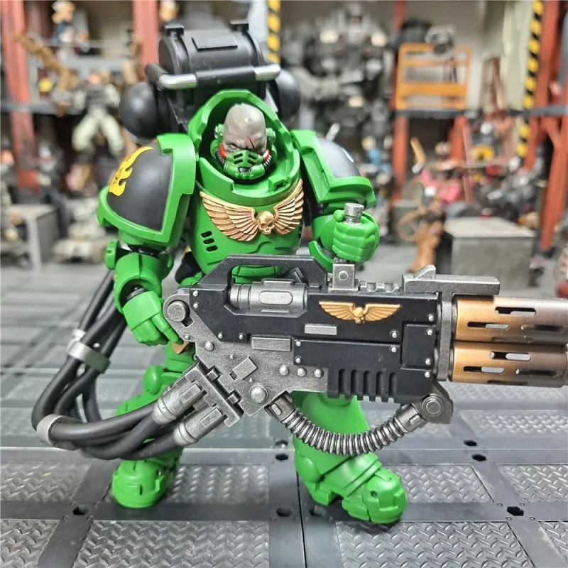 JOYTOY salamandre Intercessors sergent Tsek'gan frère Haecule Eradicators frère Xavak 1/18 figurine Warhammer 40K jouet