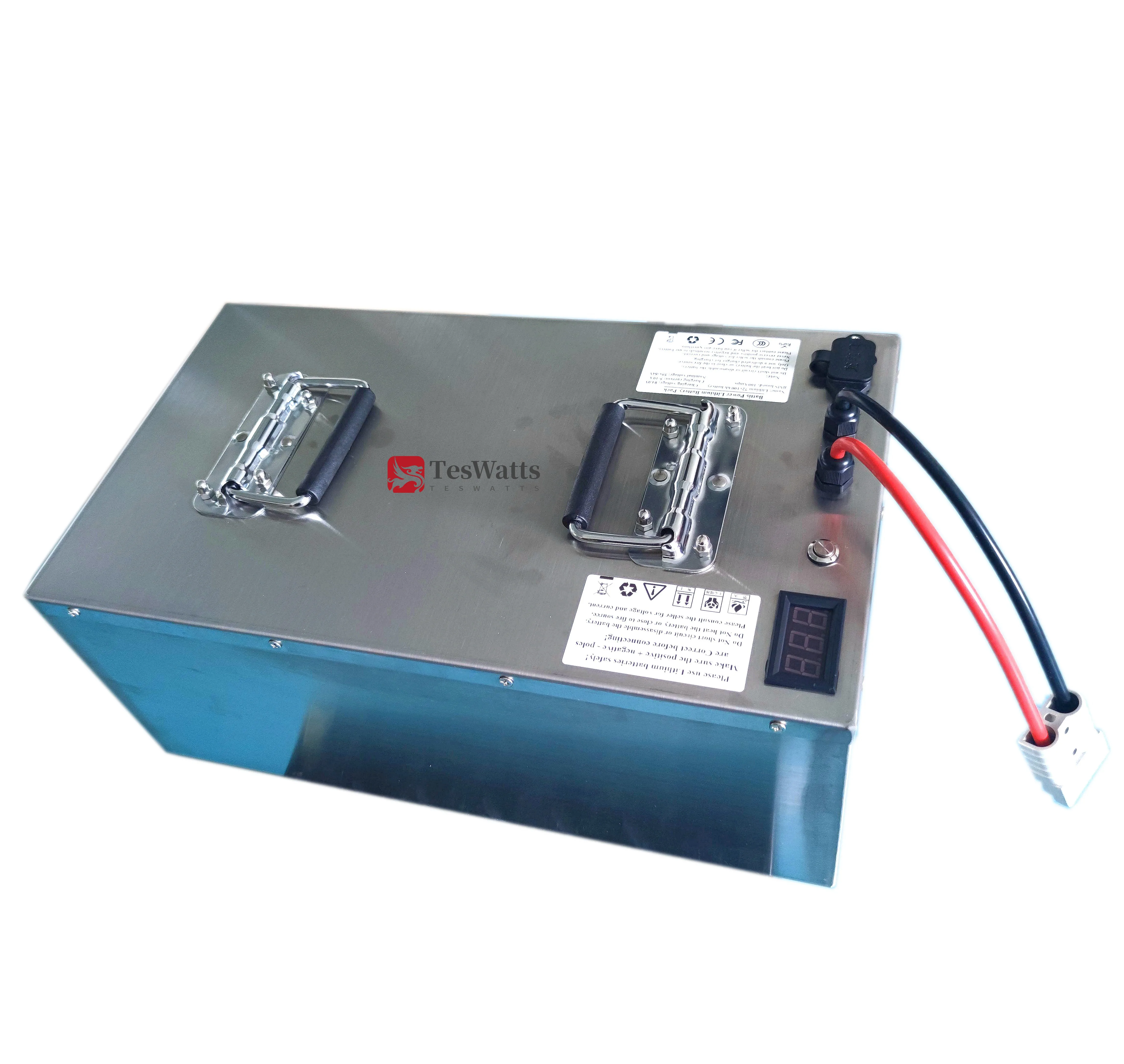 48v 150ah lithium ion battery with bluetooth BMS  communication for 48v 5kw 10kw Hybird inverter UPS so