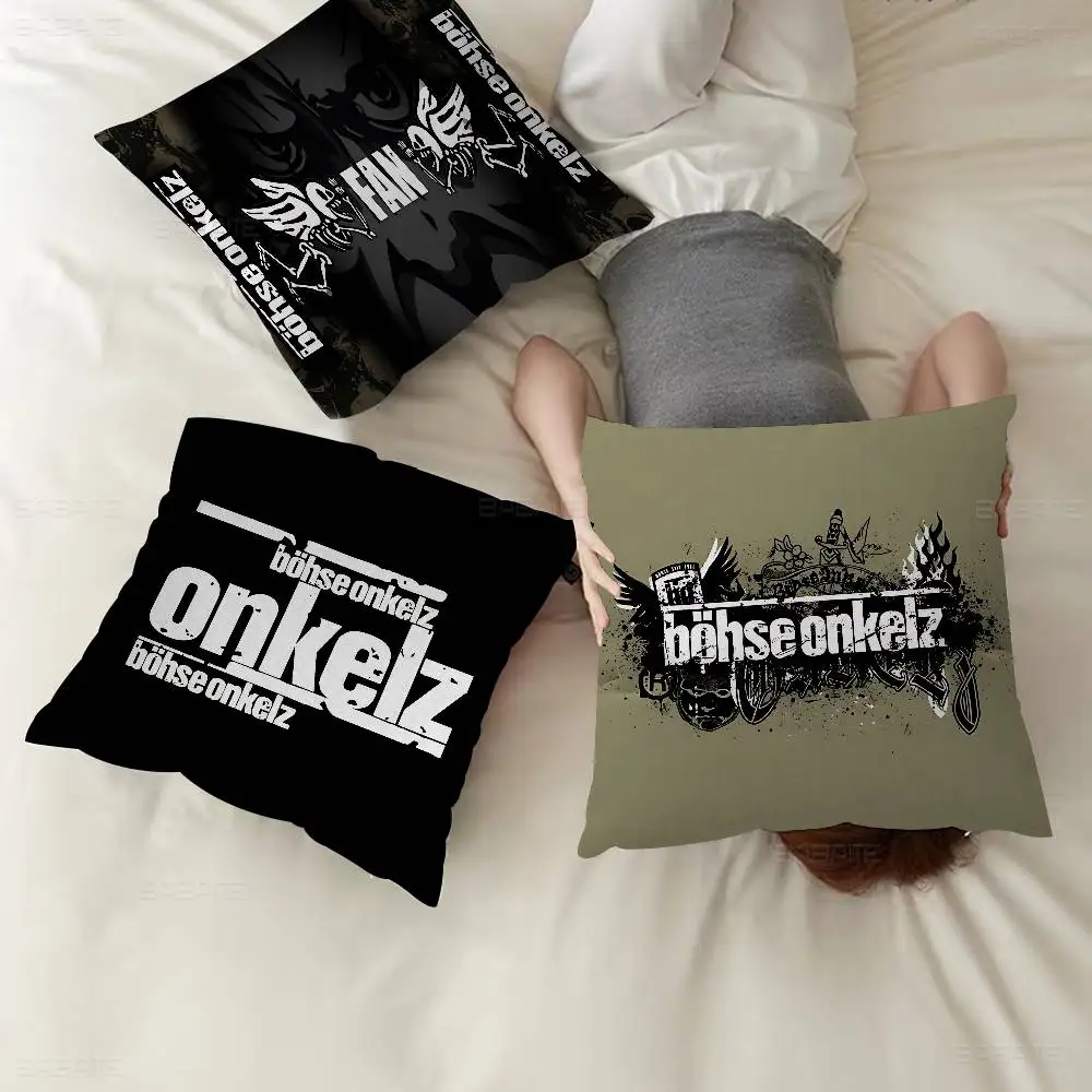Deutschland Bohse Onkelz Kissenbezug, Polyester-Sofakissen, dekorative Kissen, Heimdekoration, Kissenbezug