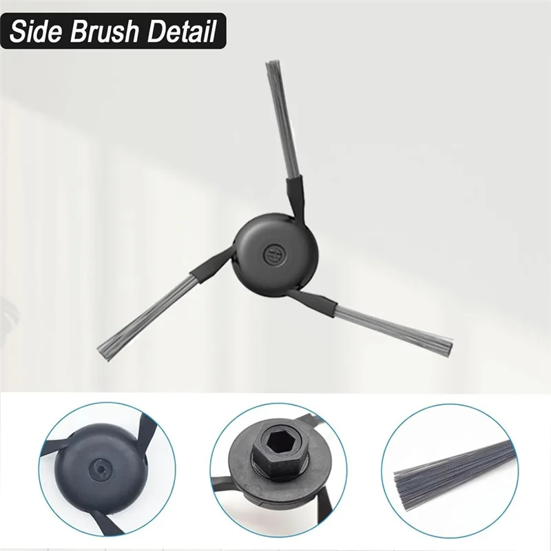 

ABVI-Accessories For Dreame X50 Ultra Robot Vacuum Cleaner, Replacement For Dreame X40 Ultra, Dust Bags Mop Pads Side Brushes
