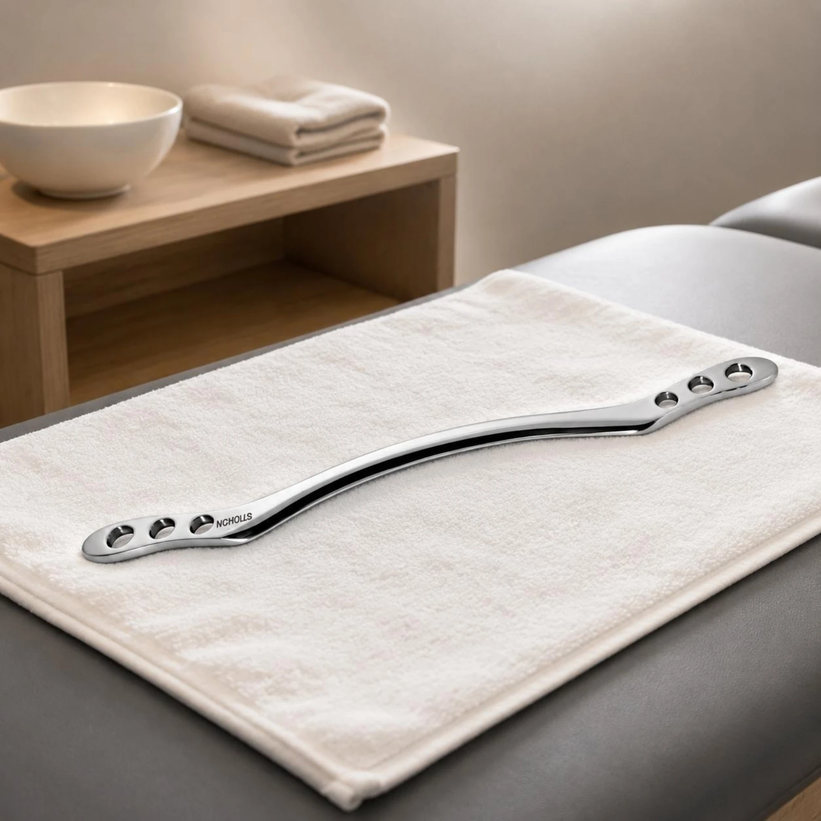 

Stainless Steel Fascia Scraper Large Muscle Groups Fascia Scraper Stainless Steel Gua Sha Tool Non-Porous Gua Sha Tool