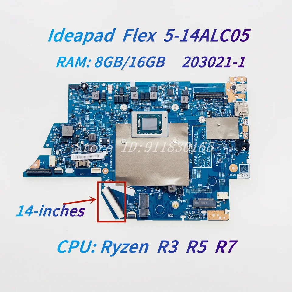 LC56-14A SVT 203021-1 For Lenovo IdeaPad Flex 5-14ALC05 Laptop