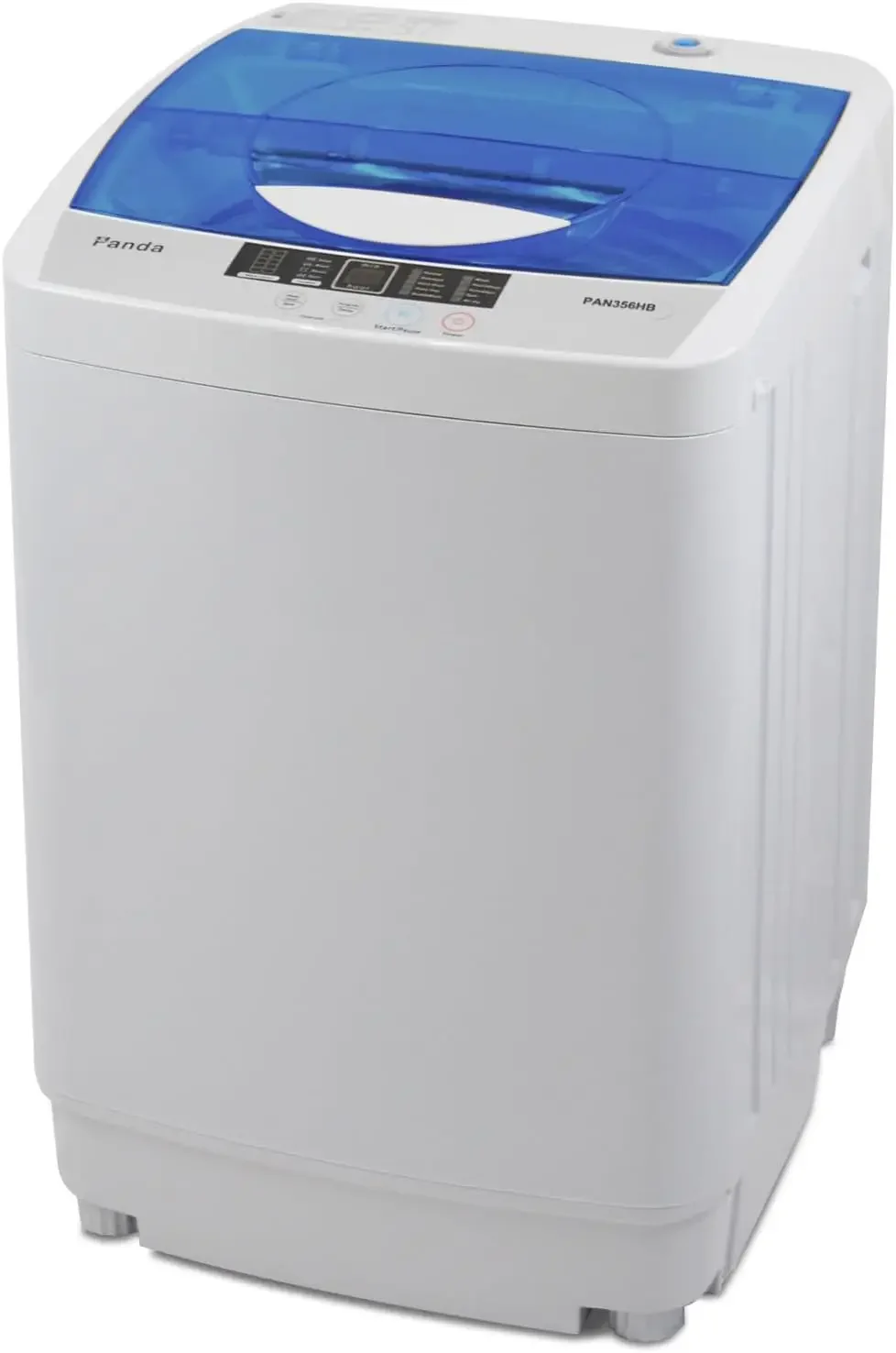 Portable Washing Machine 10 LBS Load Volume Fully Automatic 1.34 Cu.ft Laundry Washer with Built-in Drain Pump Top Load Clothes