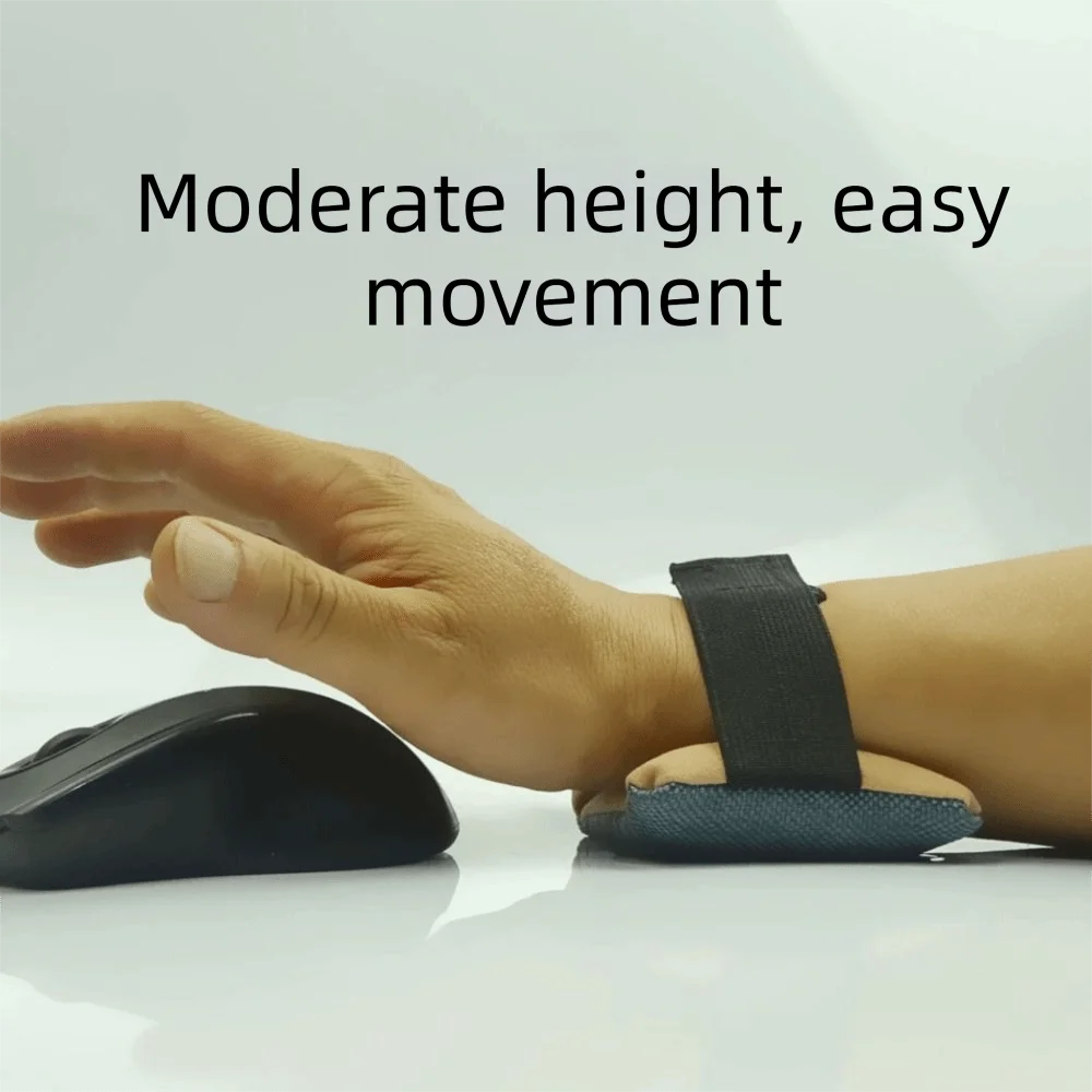 Adjustable Wrist Pillow Anti-Friction Cushion Soft Hand Rest Mouse Wrist Rest Pad Ergonomic Breathable Wrist Protector Mouse Pad