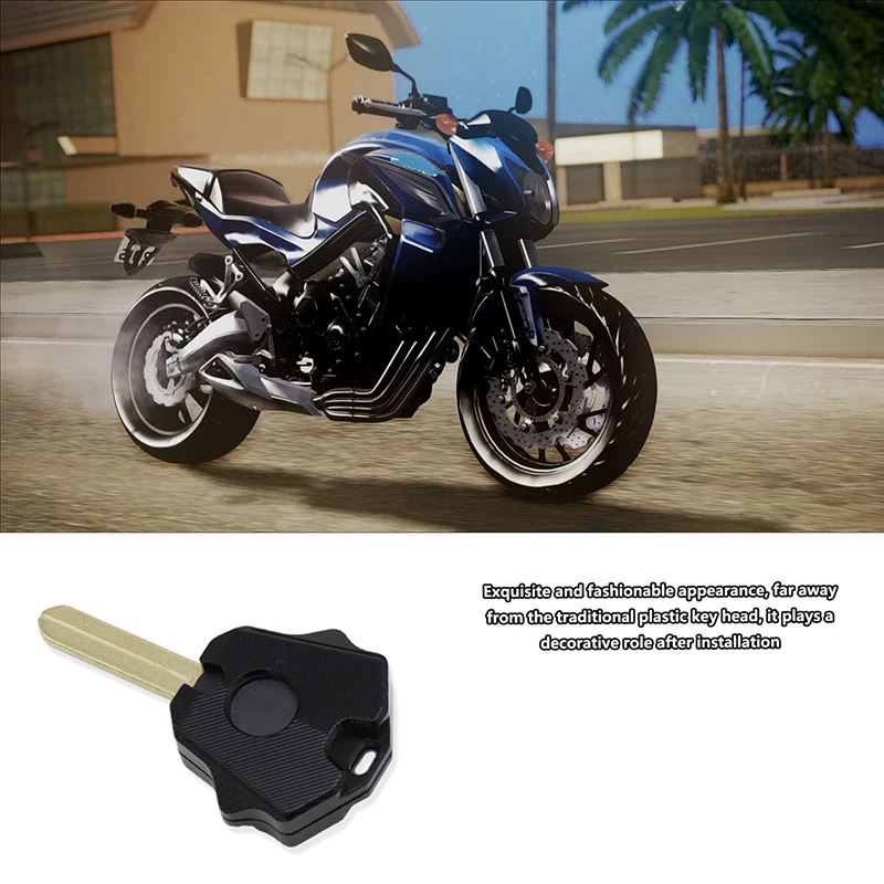 Motorcycle Key Case Cover Shell For HONDA CBR650R CB650R CB650F CBR650F 2014-2020 CB500X CB500F Key Embryo