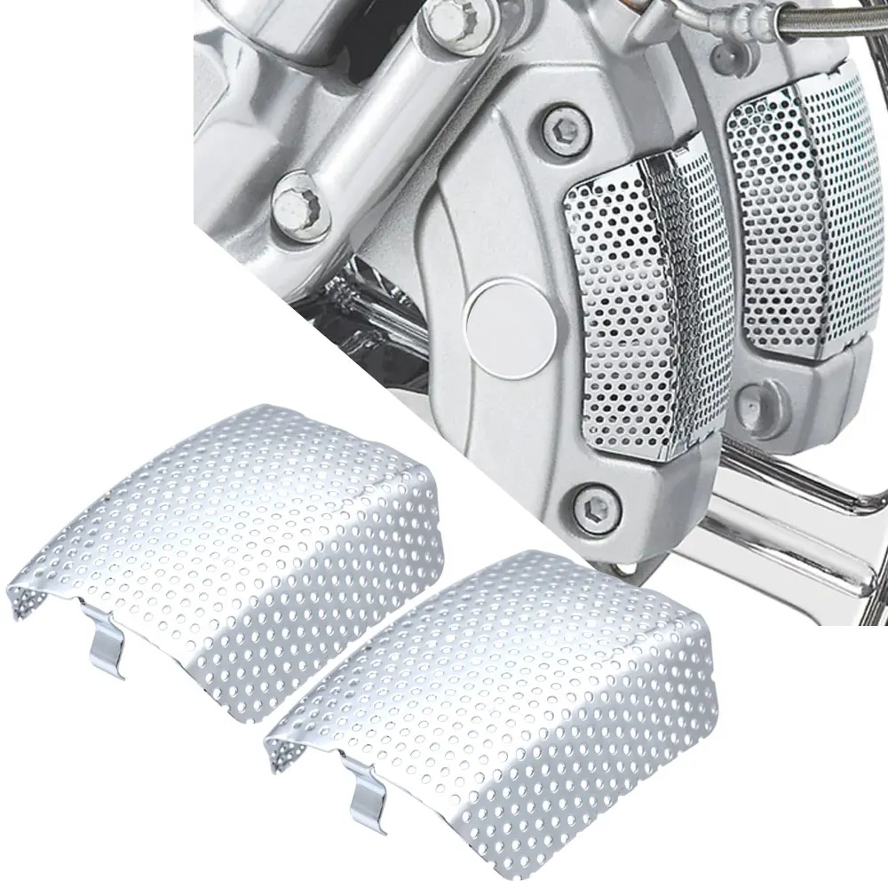 

Motorcycle Accessories Front Brake Caliper Cover Stainless Steel For Harley Touring Electra Glide Road King CVO V-Rod 2006-2019