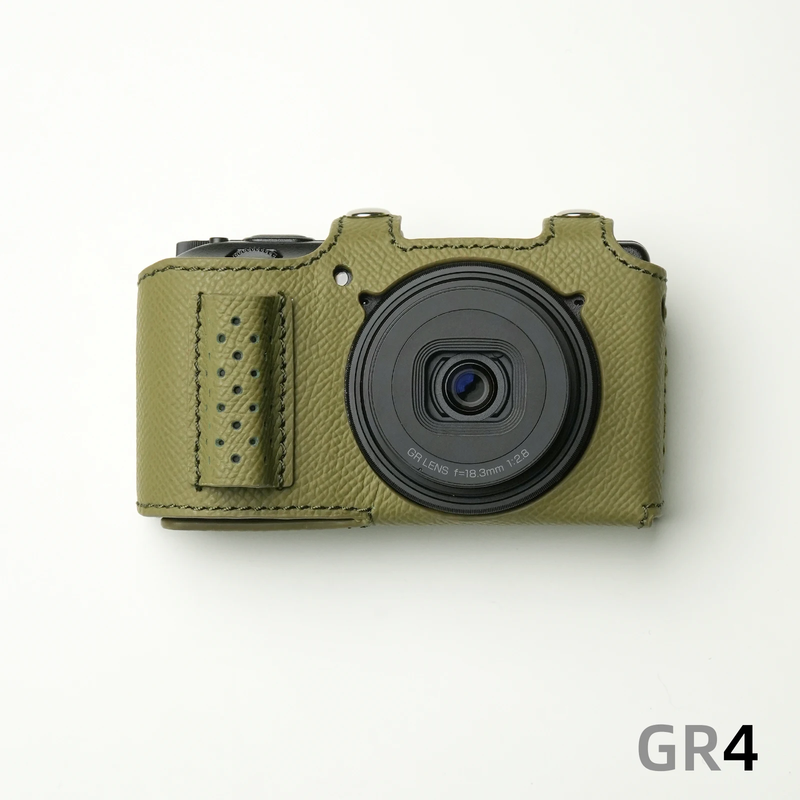 Mr.Stone voor RICOHGRIV/GRIII/GR IIIx/GR3 HDF/GR IIIx HDF/ Camera case Beschermhoes Bodysuit gr4 Echt lederen tas