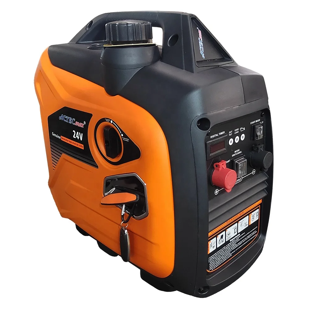 Factory Price AC.501.041 Silent 24VDC Generator Gasline 4L 1800W Portable Generator 12V 1600W Electric Camper Backup Power view 4