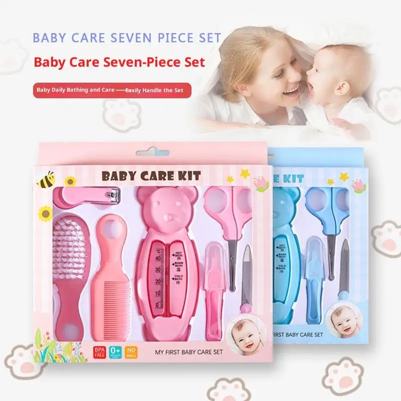 

13-Piece Baby Grooming Kit - Portable Nail Care & Comb Set for Infant Travel, Gentle & Complete Care Essentials