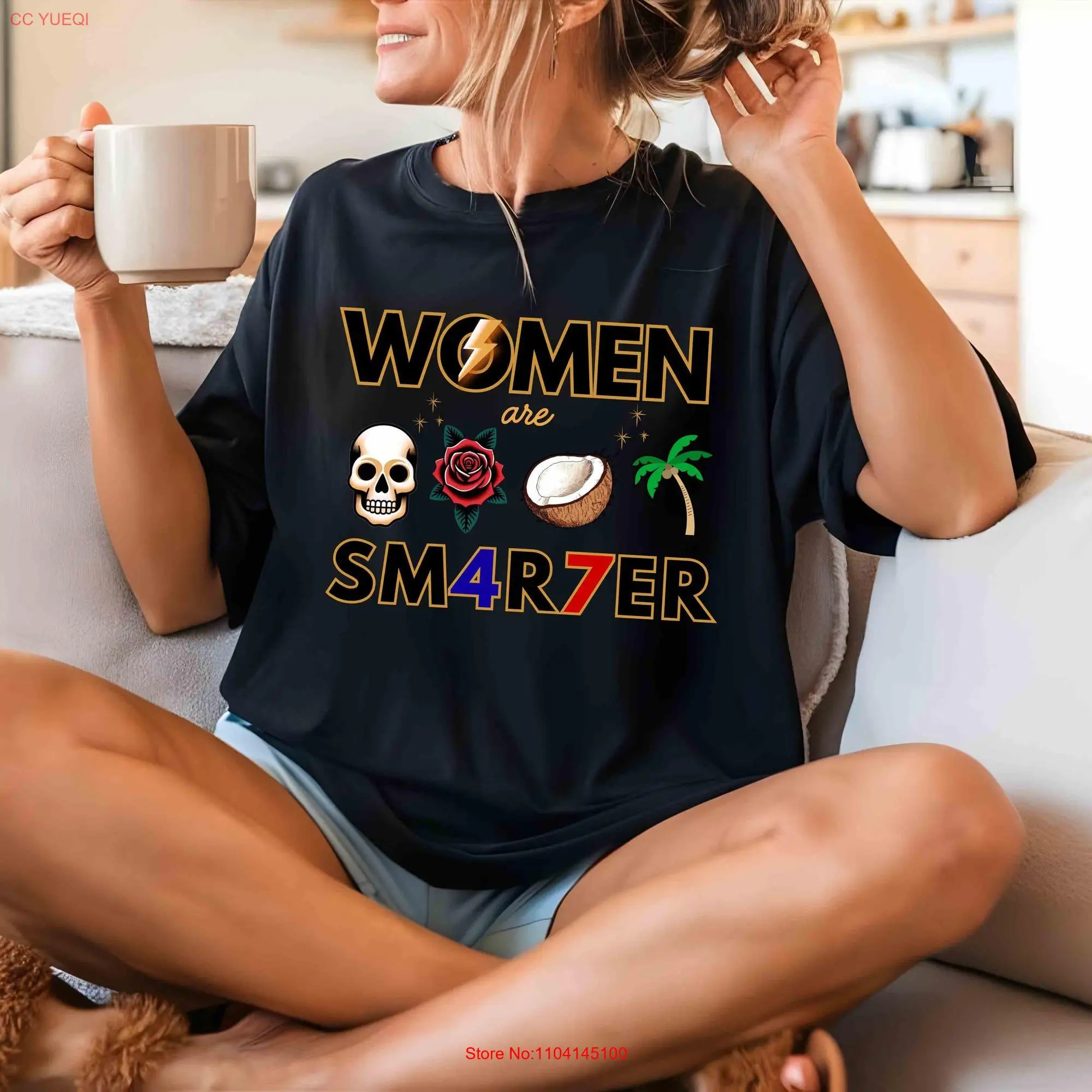 Women Are Smarter Deadheads for Harris T Shirt Kamala 47 Fundraising Democrat Supporter Liberal Woman