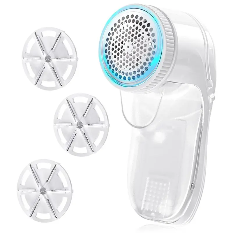 【ELEVATE LIFE】Fabric Shaver, Portable Remover Powerful Shaver with Extra Blades USB Charging Remover Lint Shaver ABDD