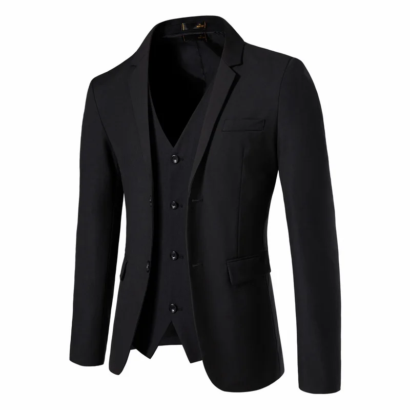 Classic Mens Casual Blazer Solid Color Sport Coat Lightweight Two Button Suit Jacket for Men