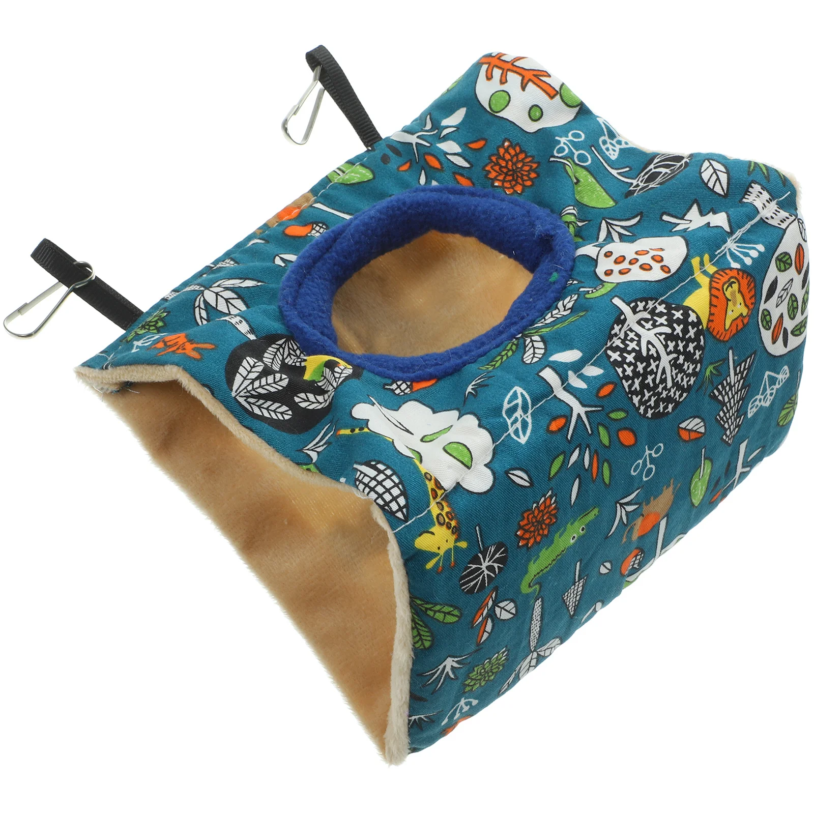 

Hanging Bird Hammock Nest Breathable Cotton Warm Shelter for Parrot Canary Lark Pet Cage Sleeping Bed Household Decorative