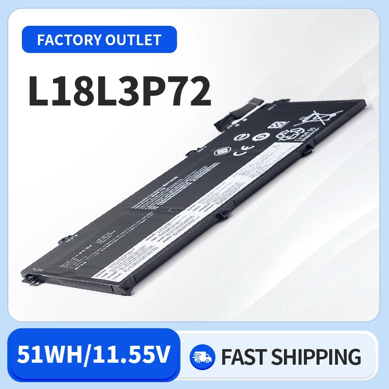 Somi-ラップトップバッテリー,l18m3p73,l18l3p73,l18c3p72,l18m3p72,l18m3p72,11.52v,51wh,t490,t495,p43s,02dl007,sb10122,5bw1