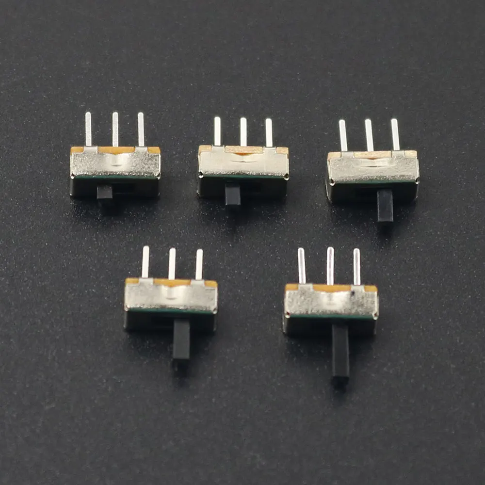 SS12D00-Mini Sliding Switch, 3Pin, 1P2T, 2 Positions, High Quality, Fist, 3mm, 4mm, 5mm, 6mm, micro Sliding Switch, 10/20/50pcs - Image 2