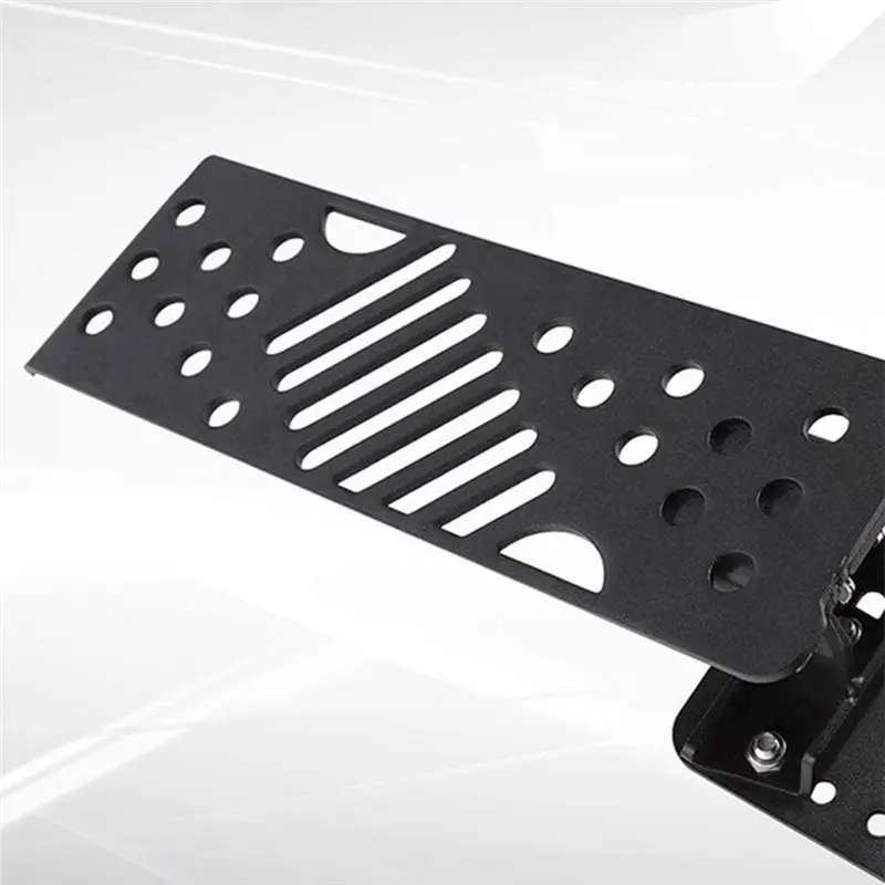 Left Side Foot Rest Dead Pedal For Jeep 2018-2023 Wrangler For JL Gladiator JT 2020- Kick Panel Installation Part