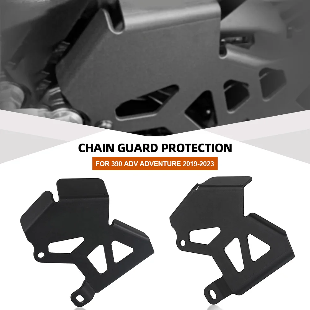 

2022 2023 FOR 390 ADV ADVENTURE 2019-2020-2021 Motorcycle Accessories Front Sprocket Chain Guard Case Saver Cover Protector