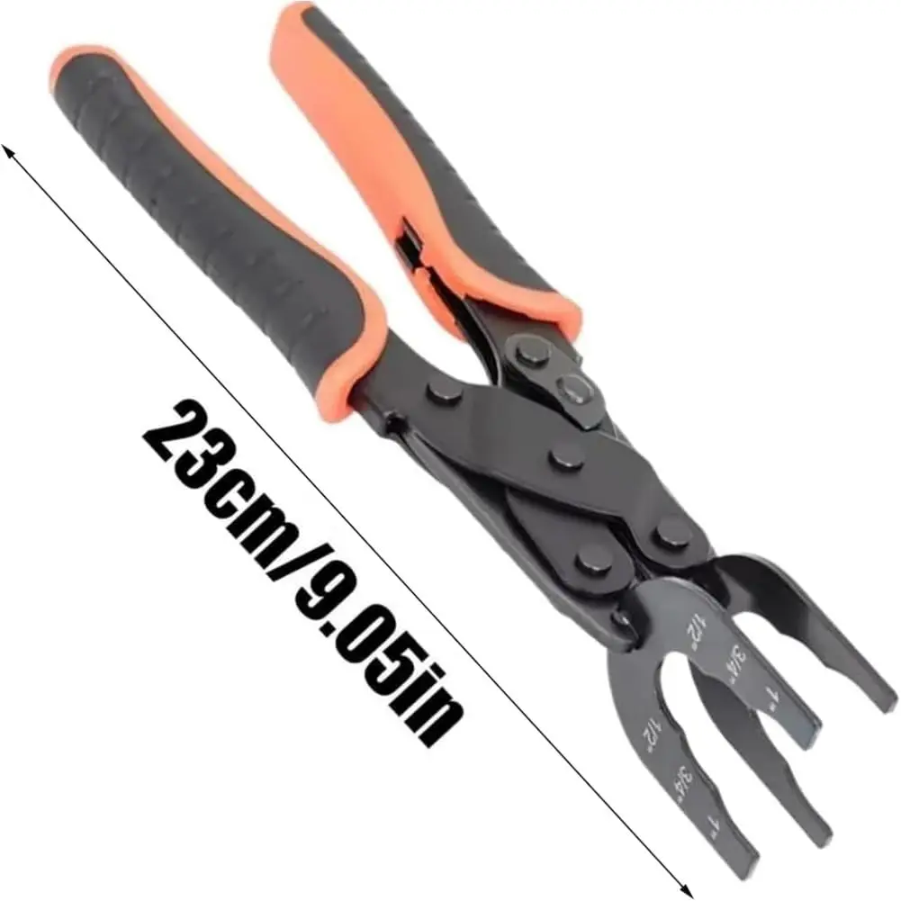 Push-Fit-Abisolierzange für 1/2, 3/4 und 1 Zoll Push-to-Connect-Fittings zur Entfernung an PEX-, Kupfer- und Messingrohren – Detail 7