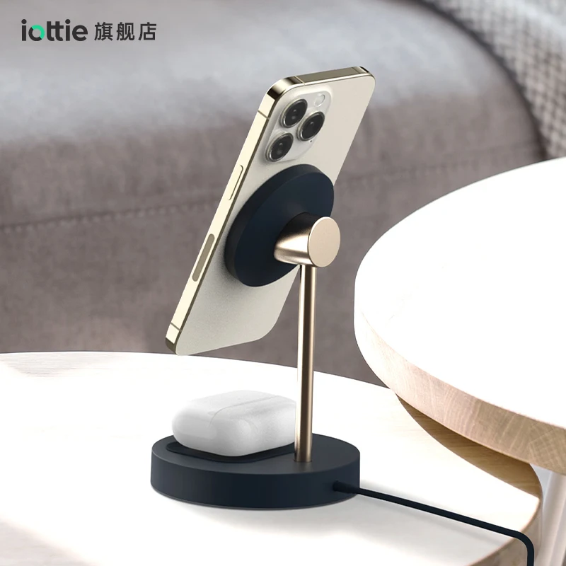 Magnetic Magsafe wireless charger for iPhone 14/15/16 Pro Max fast charging mobile phone holder