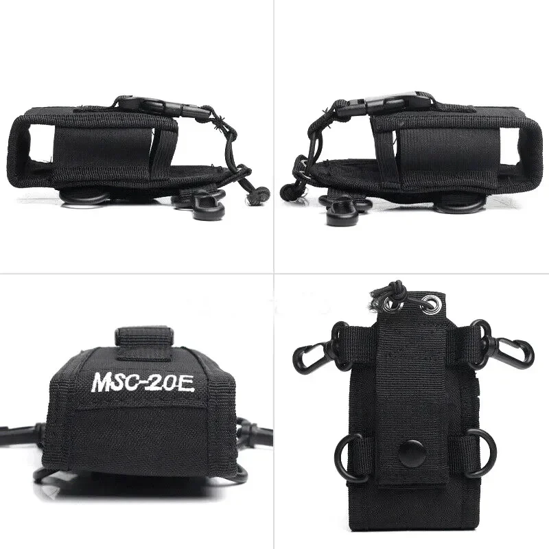 

5PCS MSC-20E Big Nylon Pouch Bag Carry Case for BaoFeng UV-5R UV-82 UV-XR UV-9R Plus