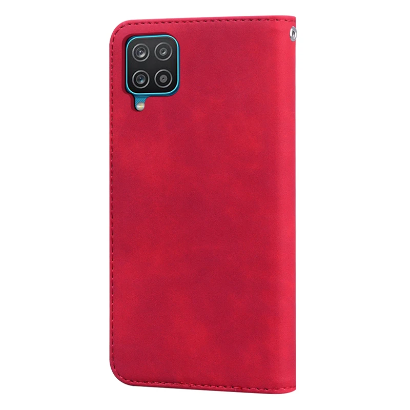 For Samsung A12 Case Samsung A12 Bumper 6.5 inch Soft Silicone Wallet Leather Flip Case For Samsung A12 Case Galaxy A 12 Fundas