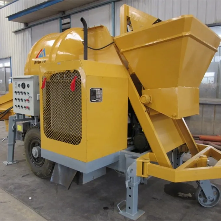40m³/h Concrete Mixer Pump Built for Heavy Workloads with 500m Horizontal Conveying and Advanced PLC Control
