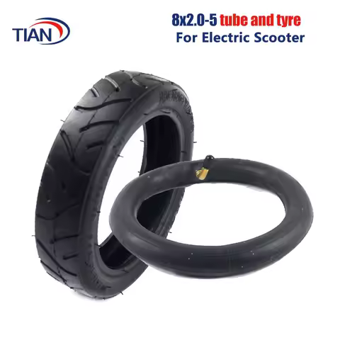 Good Reputation 8 Inch Pneumatic Tire 8X2.0-5 8x2.00-5 Inner Tube and Tyre for Electric Scooter Baby Trolley Motorcycle Part
