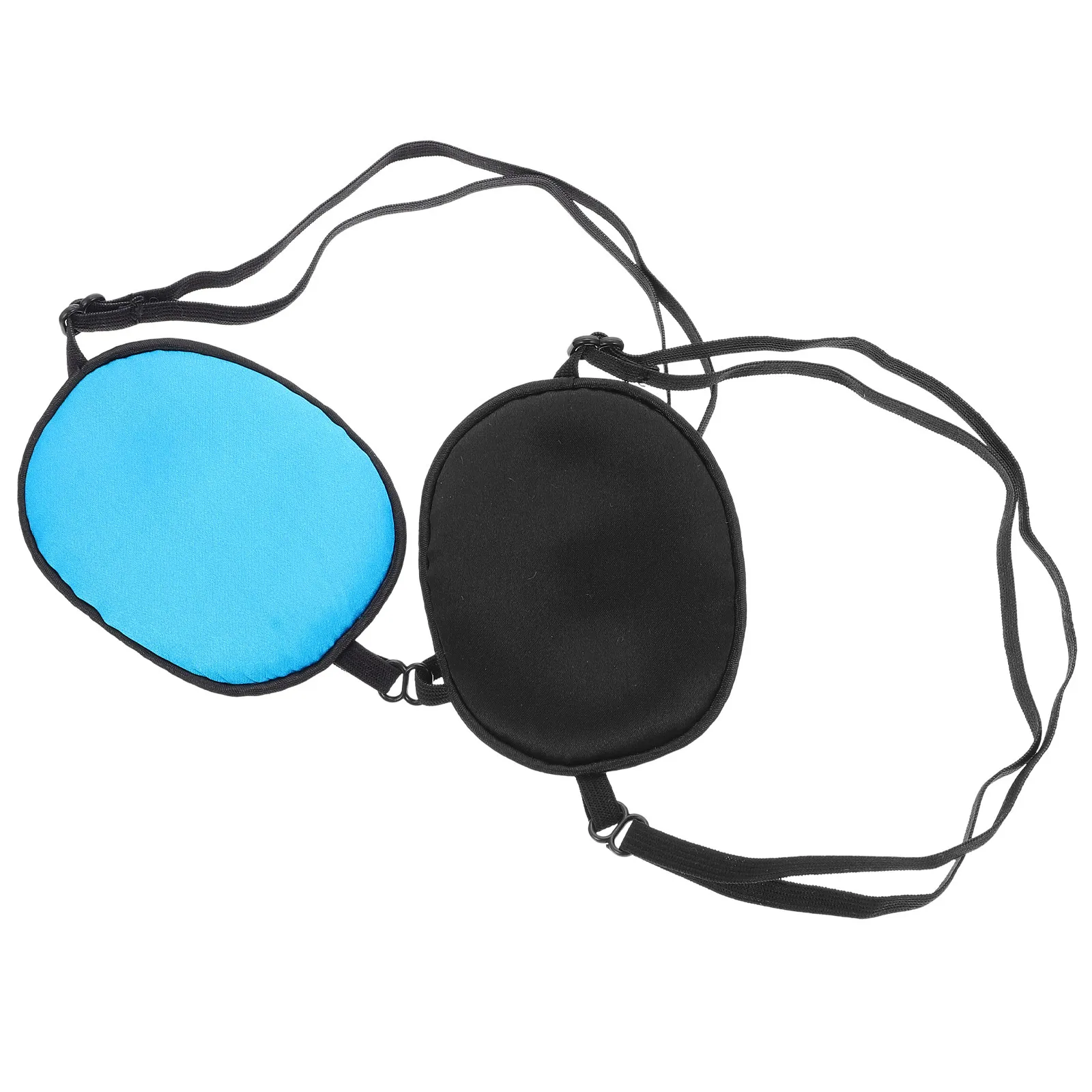 

2Pcs Premium Breathable Single Eye Patches for Adults Lightproof Comfortable Adjustable Eye Covers for Amblyopia Strabismus