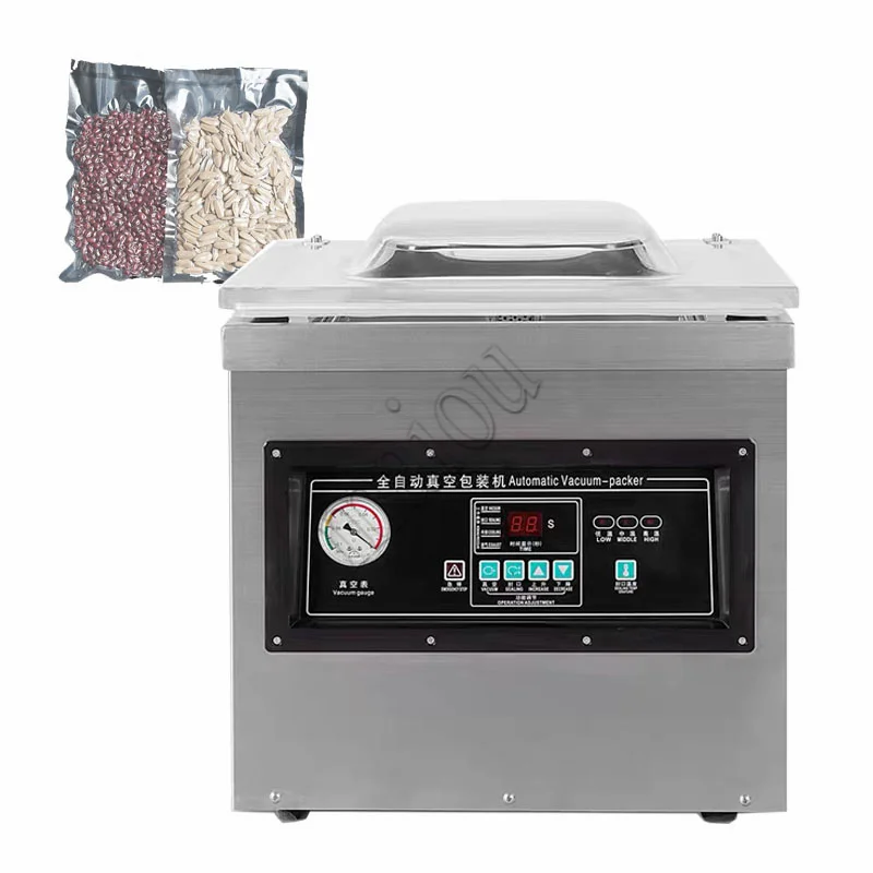 

Vacuum Packing Machine Commercial Plastic Bag Sealer for Kitchen Food Business Production Storage Sealing Machine