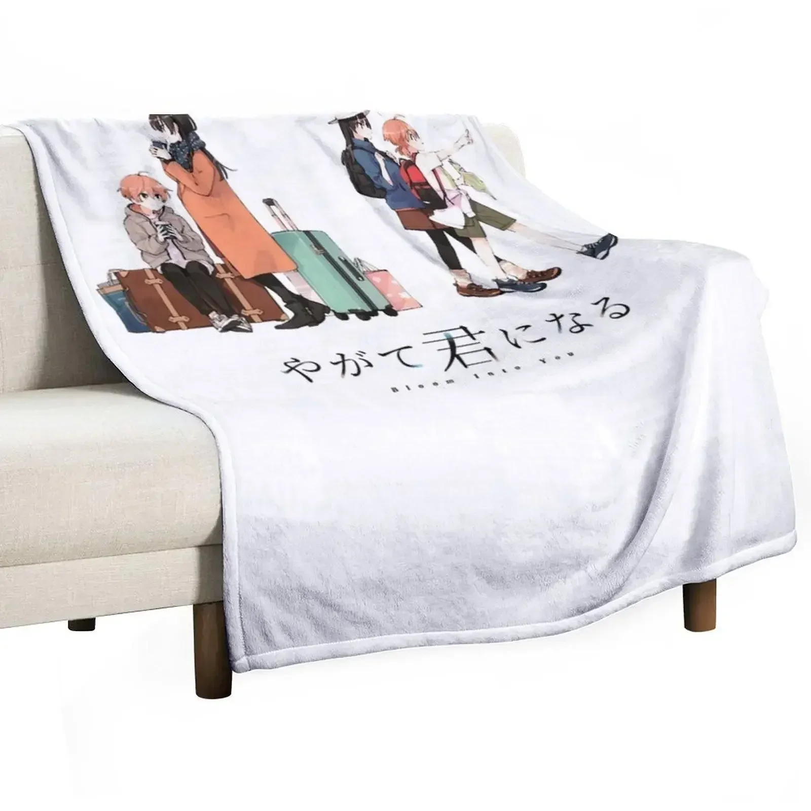 Bloom Into you Travel Throw Blanket Thin Bed Fashionable warm for winter Hairys Blankets