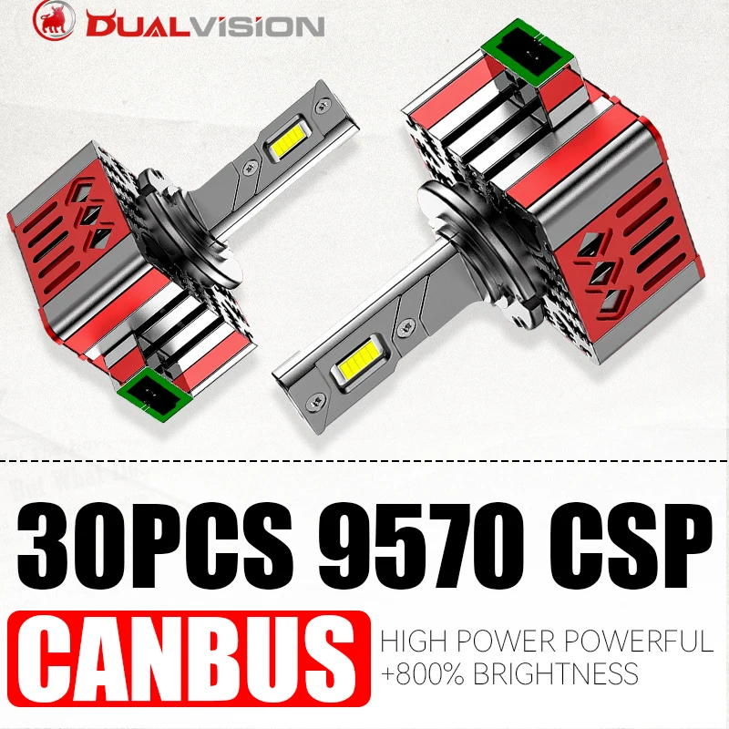 

D3S LED Headlights Canbus 50000LM 110W Two-sided 9570 CSP CHIPS HID D1S D3S D1R D3R 1:1 6000K 2PCS Xenon Lamp Plug&Play 12V 24V