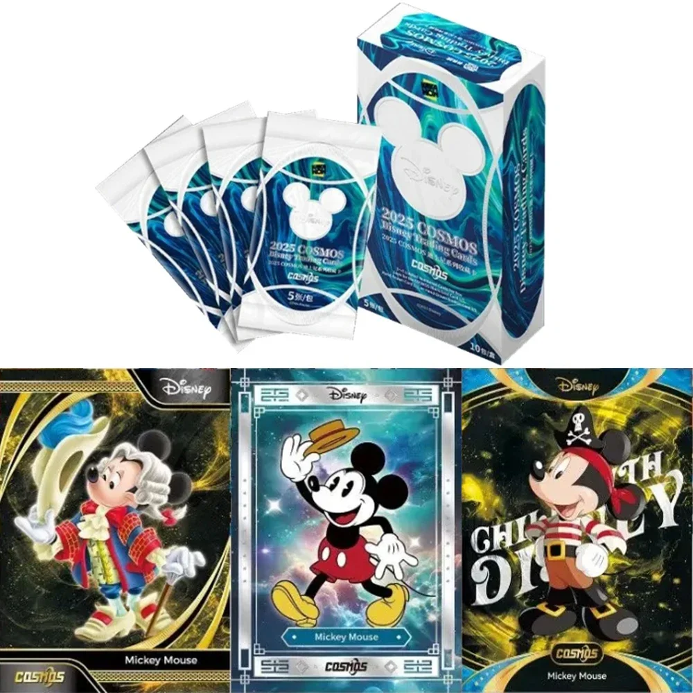 

KAKAWOW Genuine Disney Card Mickey Mouse Princess Pixar Anime Character Game Peripheral Collection Card Toys Gift