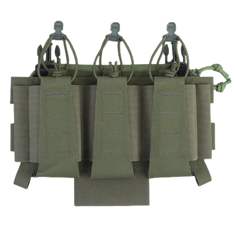 

Elastic 5.56mm Triple Function Pack Multi functional Laser Cutting Technology Vest Accessory Pack