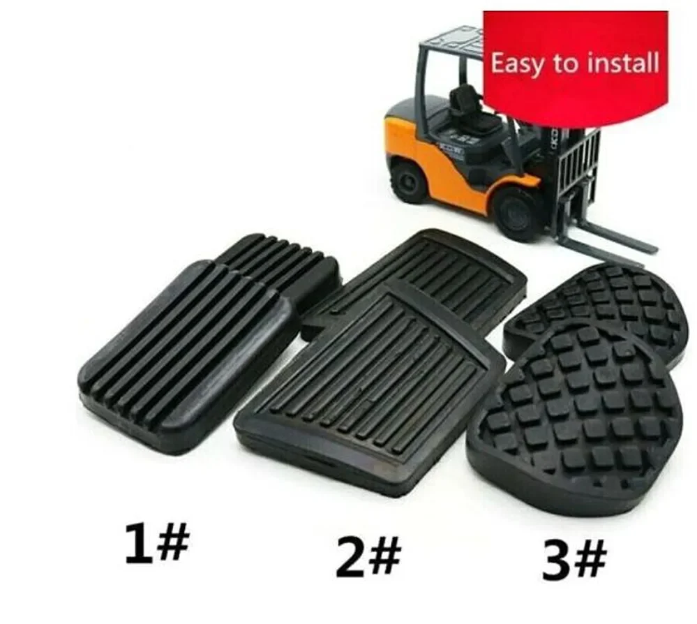 2PC Forklift Clutch Brake Pedal Foot Pad Rubber Mat For HELI HANGCHA Machine For Forklift Mill Part