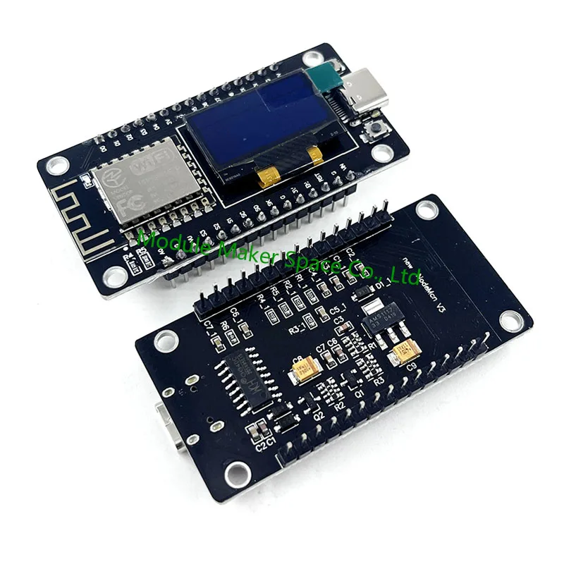 1 قطعة ESP32 ESP-WROOM-32 0.96 "بوصة OLED عرض 2.4 جيجا هرتز واي فاي BT ثنائي الوضع تطوير لوحة تركيبية لاردوينو Wemos D1 AP STA