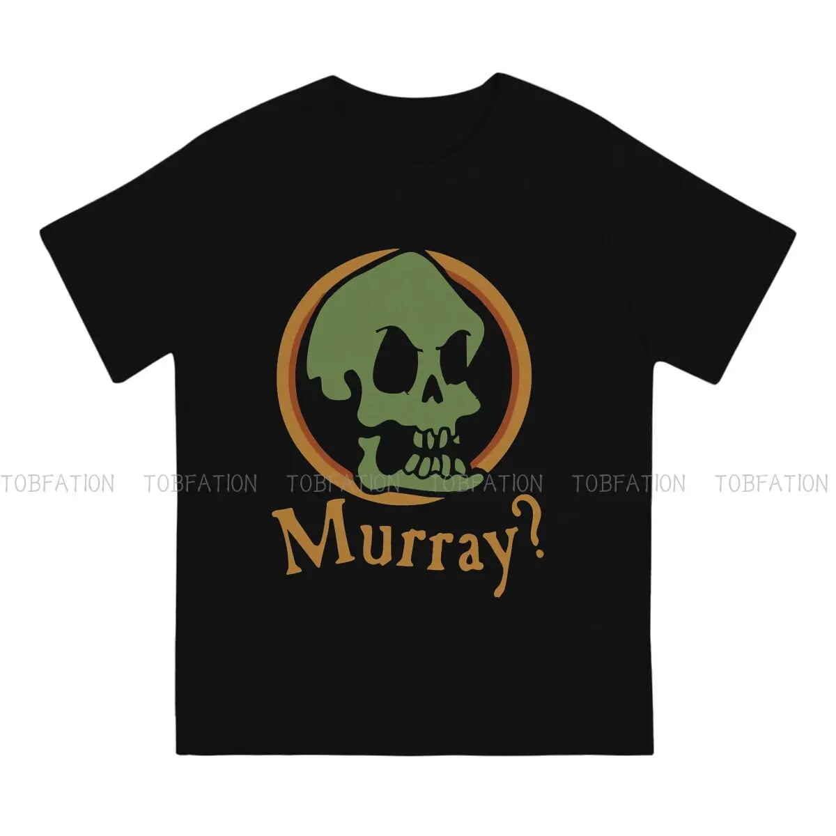 Monkey Island Game Murray T Shirt Graphic Men's Tees Summer Cotton Clothing Harajuku O-Neck TShirt