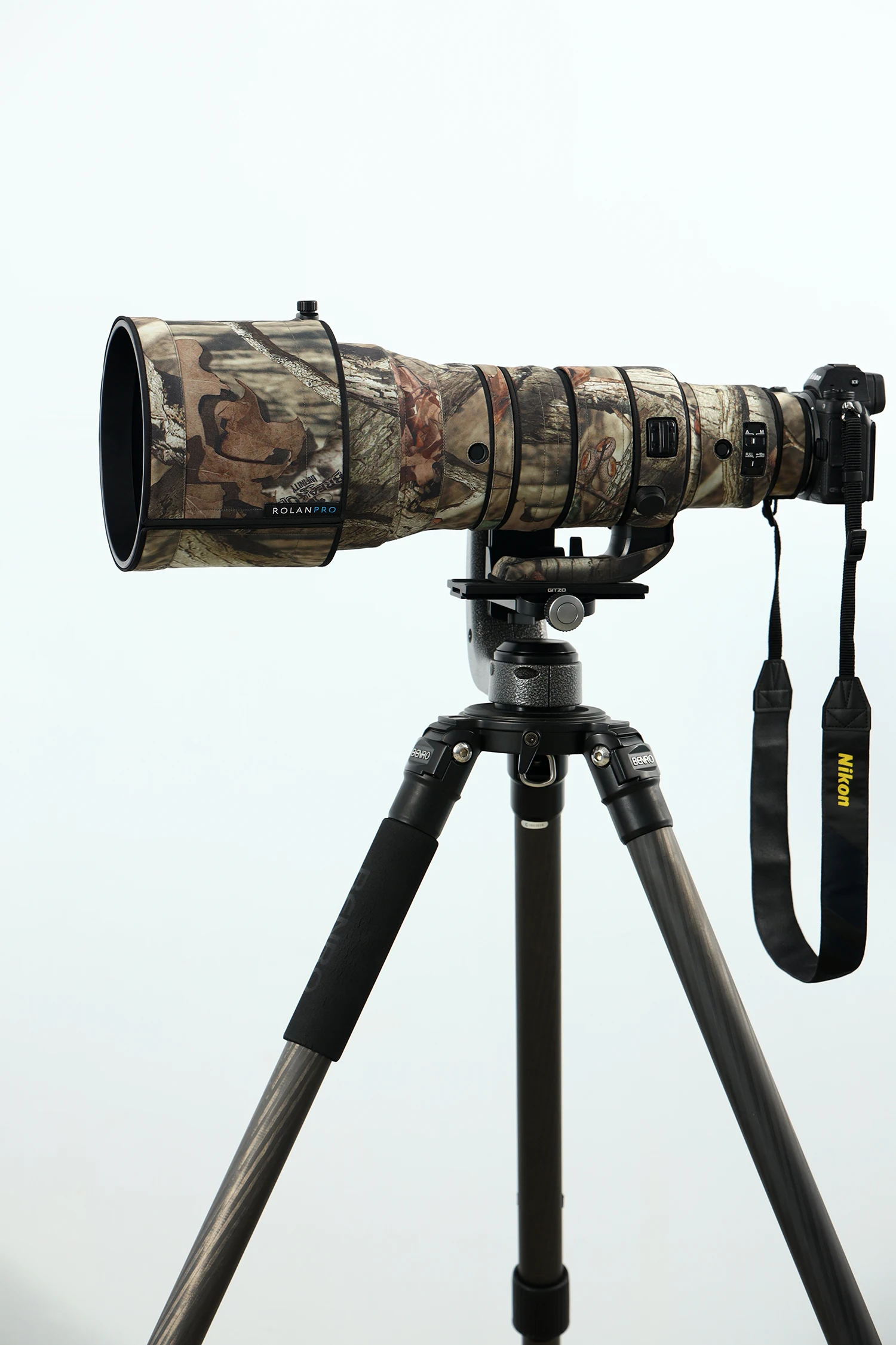 ROLANPRO Waterproof Lens Coat for Nikon Z 400mm F2.8 TC VR S Lens Protective Cover Case Nikon Z400 2.8 Sleeve Raincover Camo