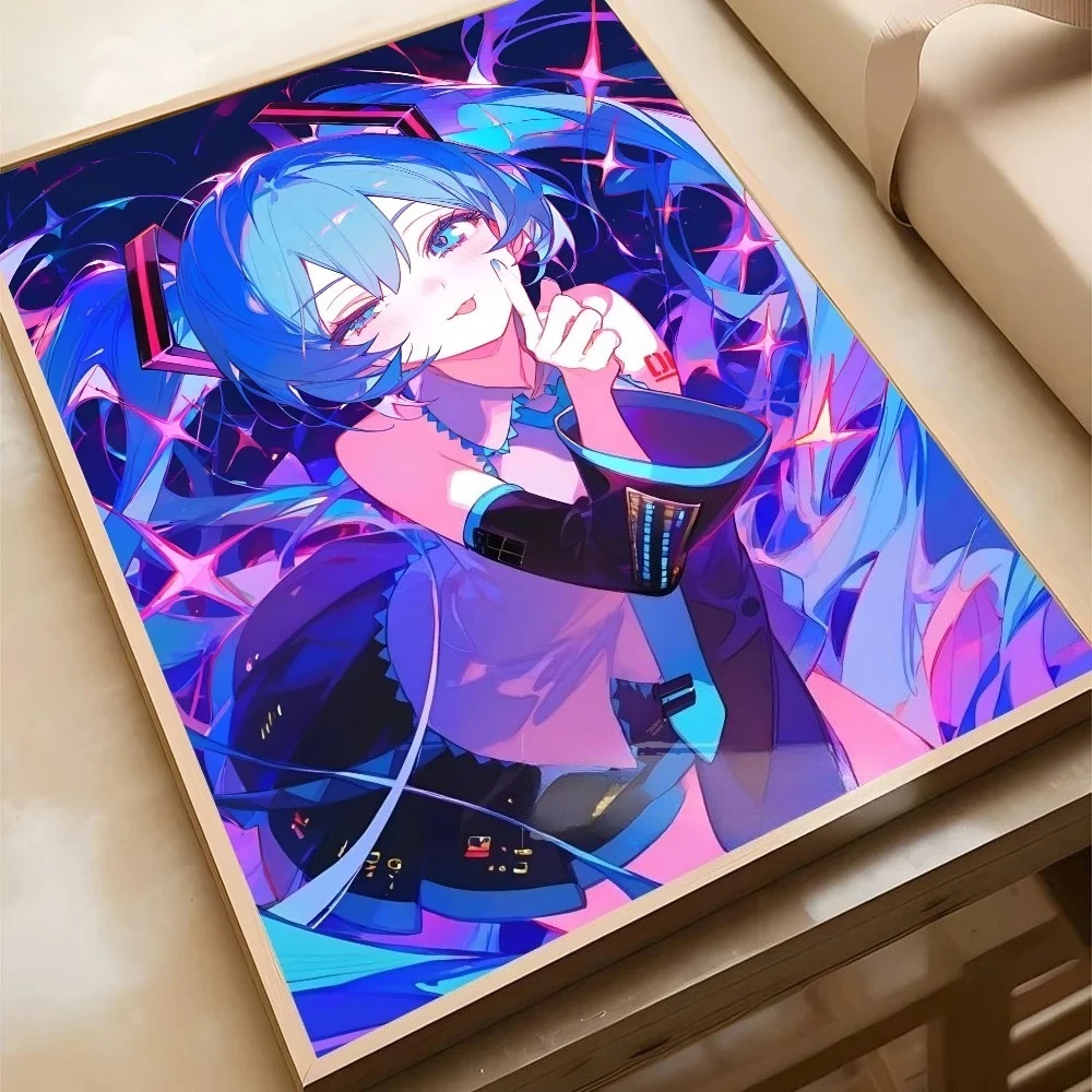 Poster Kertas Virtual Idol H-H - Home Decor Outside ulasan dan harga