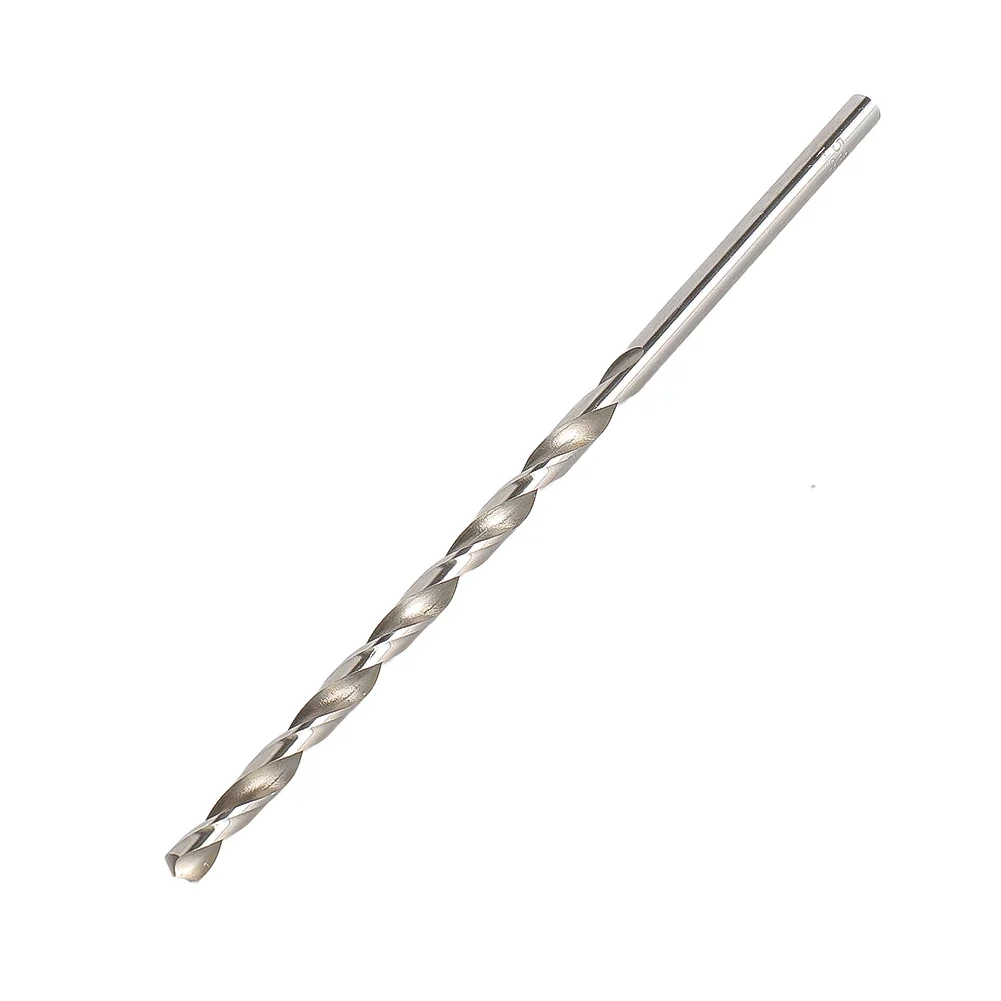 Extra Long HSS Straight Shank Drill Bit Auger Twisting Drilling Bits For Metal Plastic Wood Power Tool 1.5/2.5/3.5/4.5/5.5mm