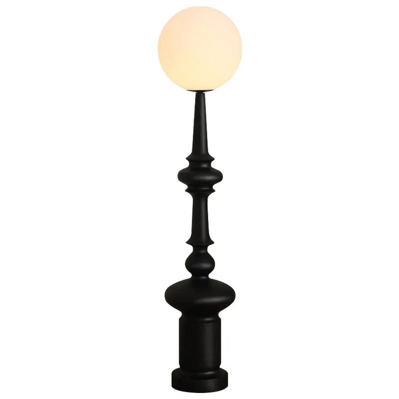 

room Roman column floor lamp American light luxury bedroom study medieval French vertical