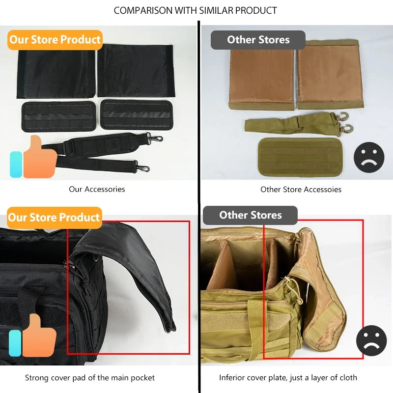 Tactical Range Bag Durable 600D Nylon Men\'s Shooting Pack for Hunting Accessories Molle System Magzine Case Backpack Camera Bag
