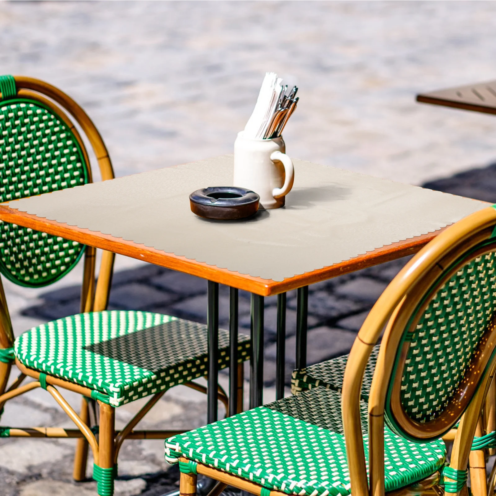 

Waterproof PVC Tablecloth Oil Proof Heat Resistant Table Protector for Dining Room Home Kitchen Use Table Covers