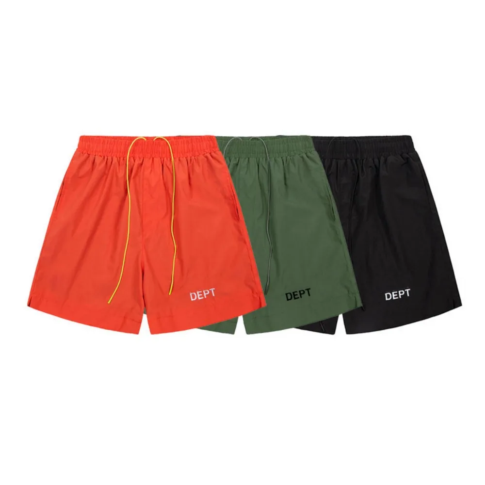 DEPT Fashion Brand Shorts Classic style Man Letter logo embroidery Summer Loose Casual Cotton Sports Shorts Beach shorts