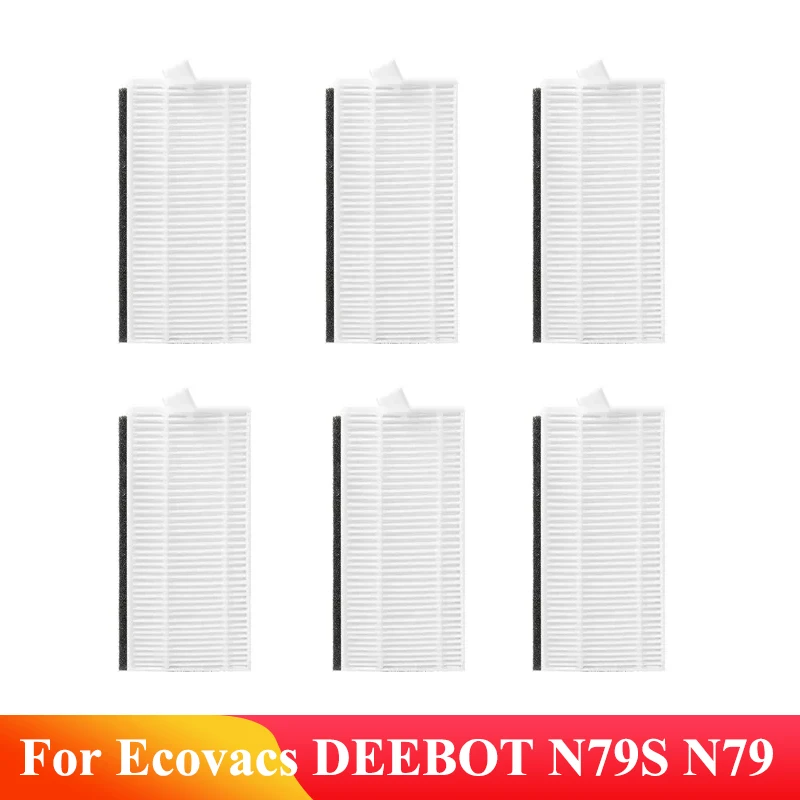 Hepa Filter For Cecotec Conga Excellence 990 5040 For Ecovacs DEEBOT N79S N79 Eufy RoboVac 11C byoto aqua V710 Fit Accessories