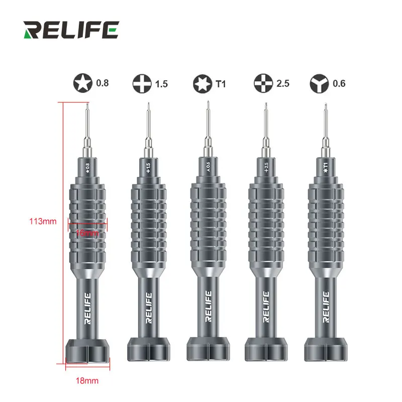 RELIFE RL-730A Steel Cannon King Classic Series Schraubendreher-Set, Aluminiumlegierung, geräuschreduzierendes Lager, Demontage-Schraubendreher – Detail 17