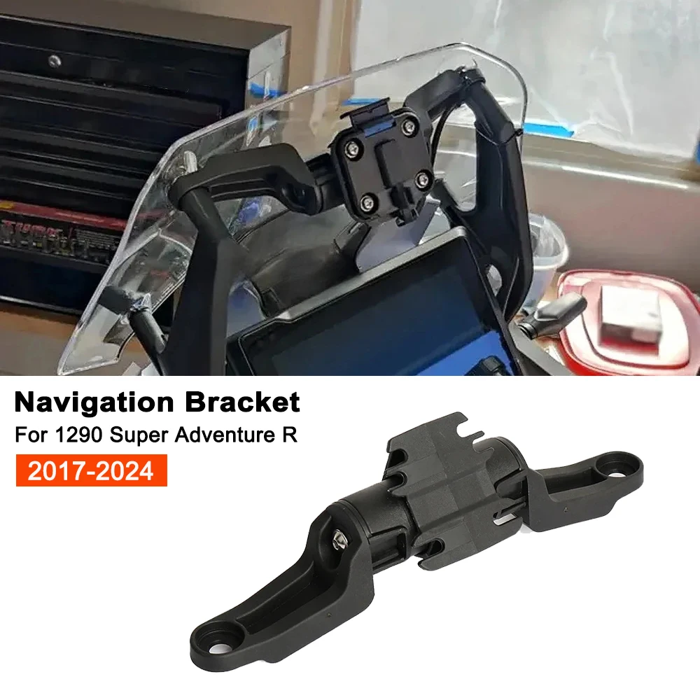 

Новый держатель для GPS-навигатора для мотоцикла 1290 Super Adventure R ADVENTURE S, кронштейн для крепления, навигационный кронштейн 2017-2024