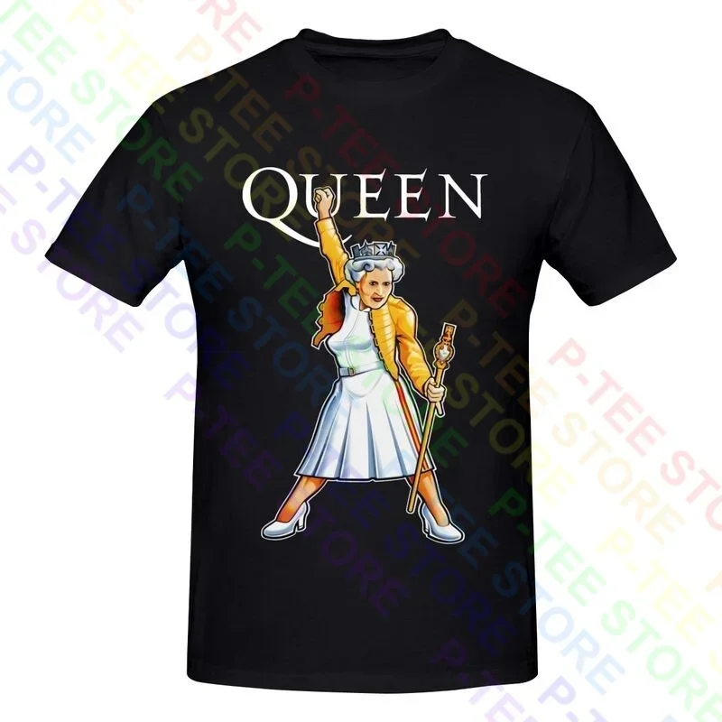 Queen Elizabeth It\'S A Kind Of Monarch Freddie Mercury Shirt T-shirt Tee Funny Best Quality