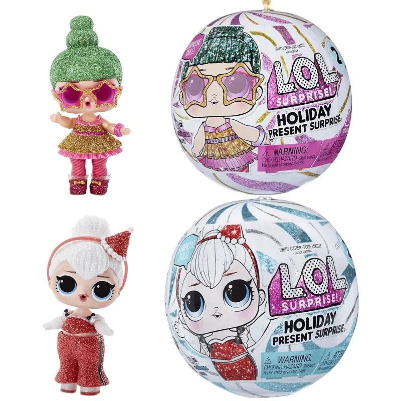 L.O.L. Surprise! Holiday Supreme Doll Tinsel Sleigh Babe with 8 Surprises Including Holiday Doll Shoes Gift boys girls