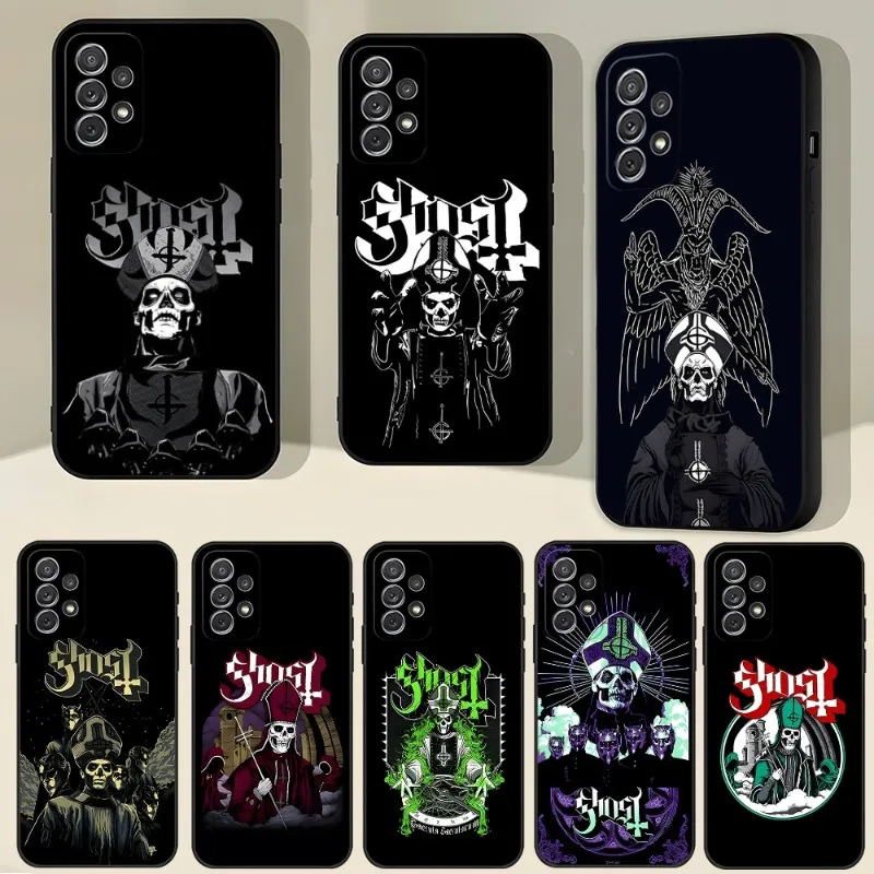 Ghost Heavy Metal Band Phone Case For Samsung Galaxy S23 S22 S10 S20 S30 S21 S8 S9 Pro Plus Ultra Fe Design Back Cover